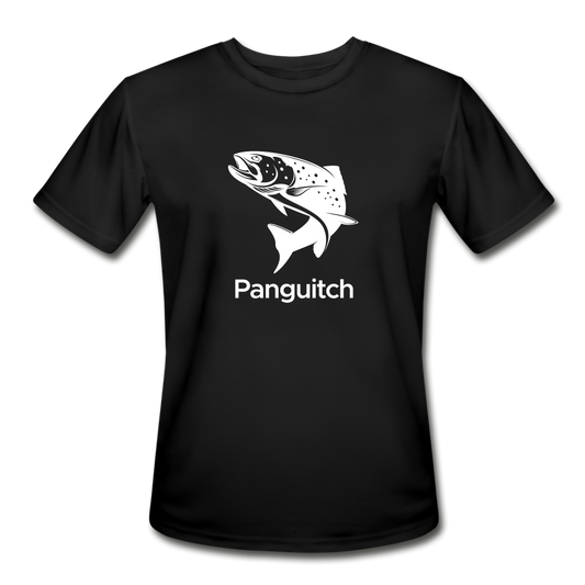 Men’s Moisture Wicking Panguitch Big Fish T-Shirt - black